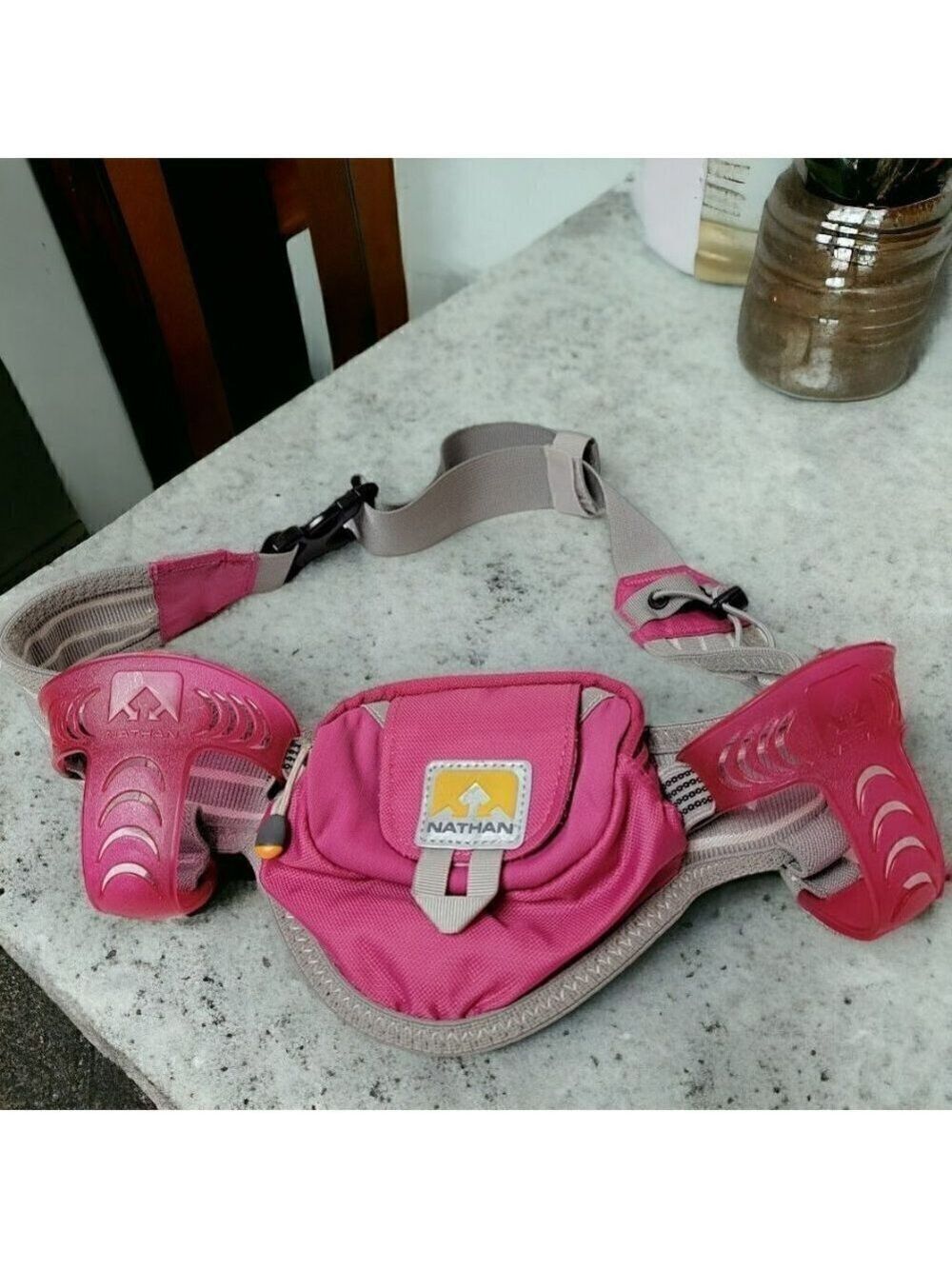 Nathan Hydration Accessory Waist Pack Hot Pink Nathan